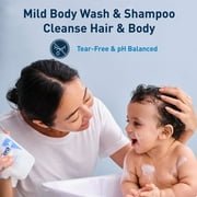 CeraVe Gentle Baby Wash & Shampoo, Tear-Free Cleanser for Infants and Toddlers, 16 fl oz