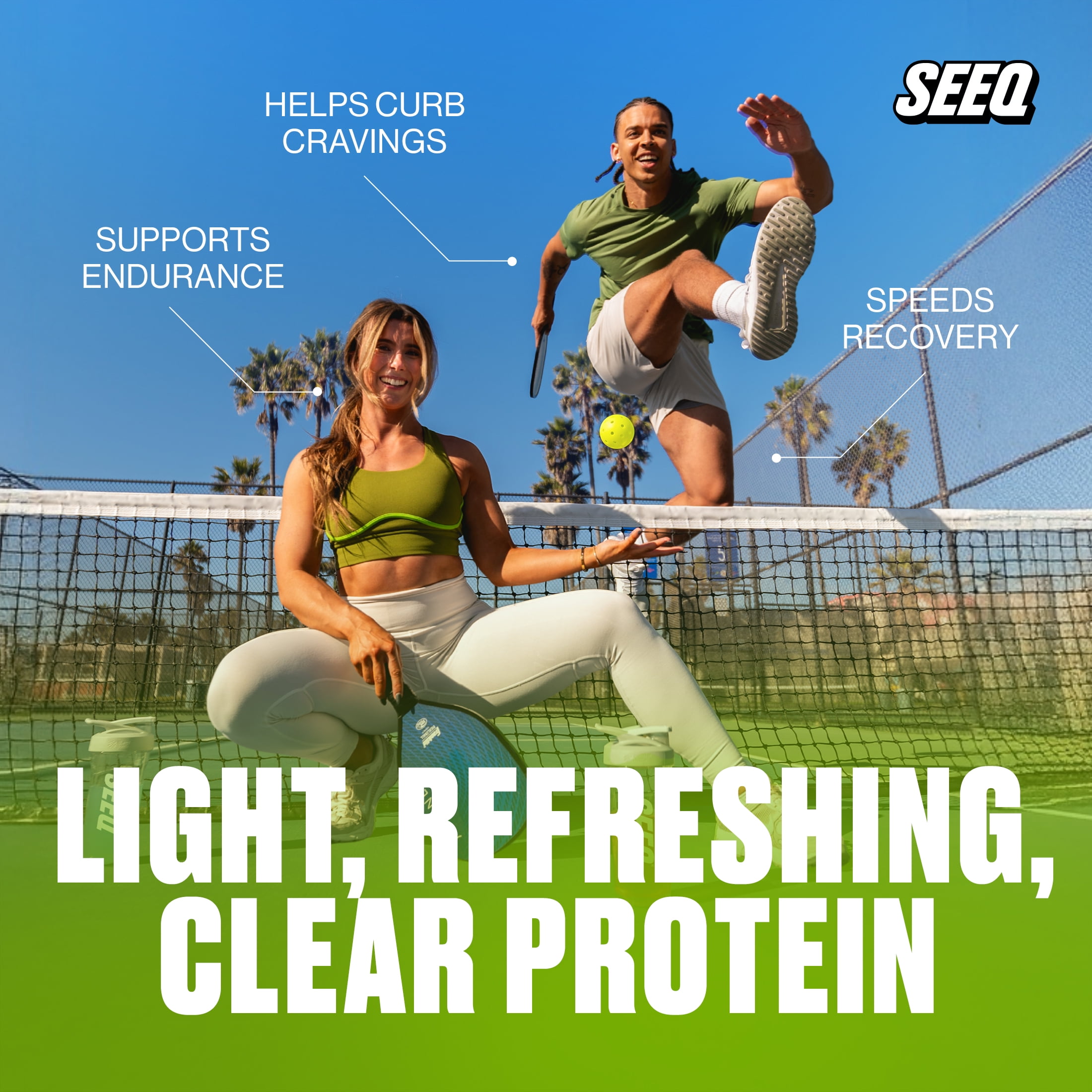 Seeq Clear Protein Powder - Watermelon Wave - 15 Serve