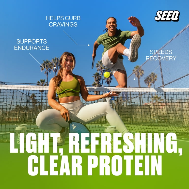 Seeq Clear Protein Powder - Blue Razz Freeze-15 Servings - Walmart.com
