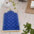 thumbnail image 1 of Portable Prayer Rug Praying Mat Folding Worship Carpet for Gifts Travel, 1 of 8