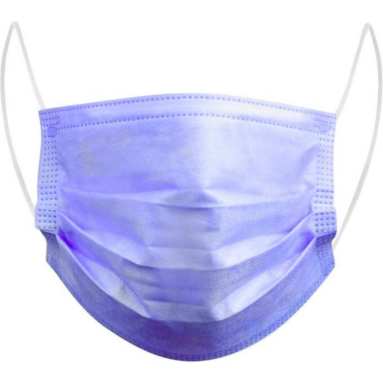 aphrodite PA フェイスマスク 青 Disposable 3-Ply Face Masks with Elastic Earloops: 10CT - Walmart.com