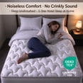 thumbnail image 5 of INGALIK Ultra Comfort Mattress Pad, Queen - Breathable Cooling Topper, 8-21" Deep Pocket Mattress Cover, Noiseless Hypoallergenic, 5 of 13