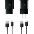 thumbnail image 1 of Innotech Sc Tipo C Charger Rápido de 15 W, Bloque Charger USB-C con Cable de 3 Pies (Paquete de 2) para Android, Samsung Galaxy S23/S22/S21/S20/S10/S9/S8, Note20/10/9, Z Follow 3/4/5, 1 of 7