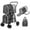 Grey, variant on Gymax 4-in-1 Double Pet Stroller w/ Detachable Carrier Travel Carriage for Cats Grey