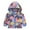 22Multicolor, variant on Hicidod Kids Rain Coat Toddler Rain Jacket Boys Girls Cute Windbreaker Waterproof Print Casual Outerwear Lightweight Zip Jacket Hooded Dust Coat