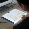 thumbnail image 1 of Estbridge  A4 Light Pad for   Light Box for Tracing  A4 LED Light Board  3-Color Light  Light Board for Tattoo Drawing  Streaming  Sketching, 1 of 7