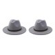 thumbnail image 3 of Sombrero Sonducket con hebilla de cinturón grande Gris claro 58cm, 3 of 6