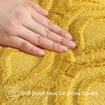 thumbnail image 5 of decorUhome Pack of 2 Throw Pillow Covers 12x20, Soft Plush Faux Wool Couch Pillow Covers, Mustard Yellow (Pillow Cover Only, No Inserts Included), 5 of 10