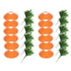 thumbnail image 1 of Decoración de Mesa de Pascua,6/12Pc Easter Carrot Garden Pile Decoration Garden Pile Outdoor Garden Signage Spring Party Supplies Decoración del hogar, 1 of 7