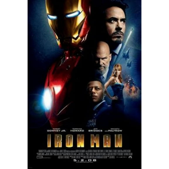 Best Posters Ironman Movie Poster 11Inx17In Mini Poster 11x17 Poster Color Category: Multi, Unframed, Ages: Adults, Rectangle