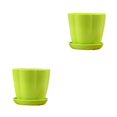 thumbnail image 1 of pitrice Durability Prevent Water Leakage - Reliable And Practical Flower Pot For Garden Green S,1 2Set, 1 of 6
