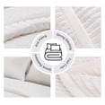thumbnail image 3 of Oversized Queen Quilt Bedding Sets & Collections Modern Farmhouse Boho Luxury Neutral Stitch Bedspread Coverlet Soft Lightweight Cream Reversible Comforter for Summer, 3 of 7