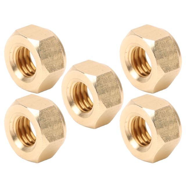 Pure Copper Nut,50Pcs SelfLocking Nut Pure Hardware Accessories Nut Extended Durability