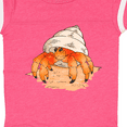 thumbnail image 4 of Inktastic Cute Hermit Crab on Beach Boys or Girls Baby Bodysuit, 4 of 5