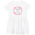 thumbnail image 3 of Inktastic And Though She Be but Little She is Fierce Girls Toddler Dress, 3 of 5