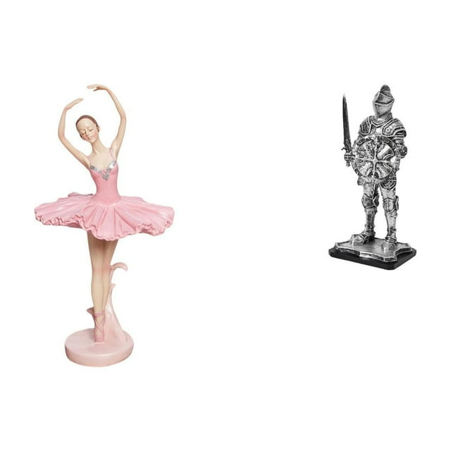 Figura De Caballero Bailarina, Estatua De Resina Para Niña, Escultura Vintage, Creativa, Adorno De Mesa, Regalo De Cumpleaños, Recuerdo Novedoso, Estantería De Entrada, Escritorio De