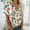 Multicolor, variant on QUNYINEY Collared Button Down Shirts for Women Trendy Short Sleeve Casual Hawaiian Tops with Pocket Beach Loose Shirts