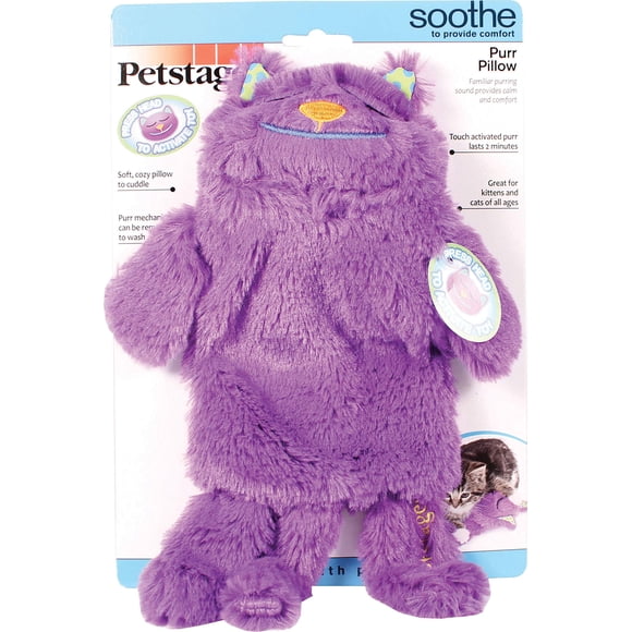 Catstages Purr Pillow Kitty juguete de peluche relajante para gatos