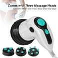 thumbnail image 2 of TFixol Appareil de Massage Portable Multifonctionnel pour Enlever la Cellulite et la Graisse, Outil de Relaxation Musculaire, Machine de Modelage Électrique avec 3 Têtes de Massage, 2 of 8