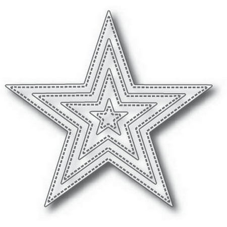 Star Punch Die Cut - Tutti Designs - Cutting Die - Nesting Stitched Stars