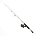 Daiwa Revros Freshwater Spinning Combo 4RB+1RB Bearings, 6' Length, 2 Piece Rod, Medium/Light
