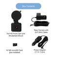 thumbnail image 6 of onn Full HD 1080p Dash Cam Front and Rear Set, 6 of 7