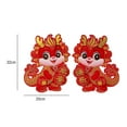 thumbnail image 5 of HILABEE 2024 Chinese New Year Blessing Door Sticker Wall Stickers Decals Window Clings for Store Spring Festival House Entryway Decor, 5 of 7