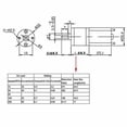 thumbnail image 4 of ZOUSSIQI Moteur Électrique Réversible 12V Haute Réduction 15-200RPM Diamètre Extérieur 20MM(200RPM) CA919-38139, 4 of 9