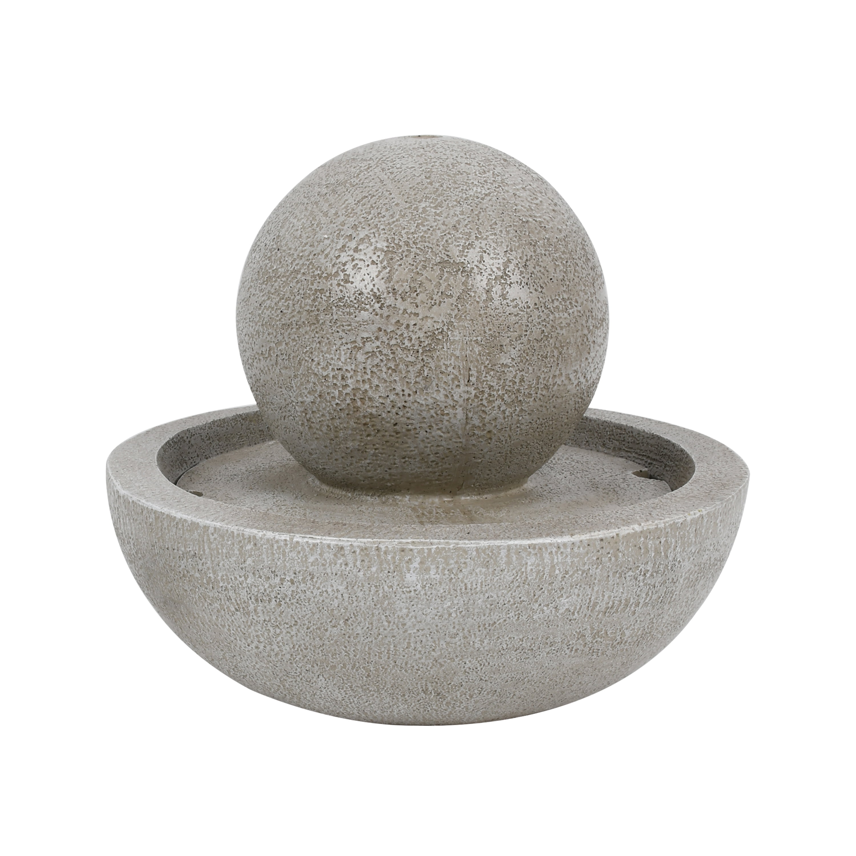 Better Homes & Gardens 12''D Outdoor Resin Tan Tabletop Fountain