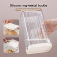 thumbnail image 4 of DcGZvy Kitchen Refrigerator Storage Tanks, Airtight Container Small Space Storage, Airtight Food Containers Baking Storage(1350ml), 4 of 8