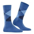 thumbnail image 3 of Burlington Ladies Socks Marylebone - Short Socks, Diamond Pattern, Onesize Blue 36-41, 3 of 4