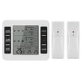 thumbnail image 1 of Wireless Freezer Thermometer with 2 Remote Sensors & Alarm, Refrigerator Temperature Monitor for Home Use_Perfect Gift, 1 of 5