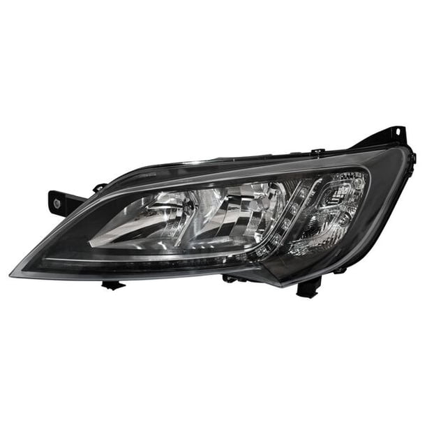 Faro Principal Ducato 2015 A 2018 Fiat LADO CONDUCTOR Fondo negro C/luz día C/motor TYC .
