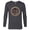 Charcoal Heather, variant on Marvel WHAT IF…? T’Challa Star-Lord Badge Standard - Long Sleeve T-Shirt for Men – Customized-Athletic Heather