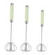 thumbnail image 1 of Batidor de acero inoxidable, 10"/12"/14" Batidor manual semiautomático para batidores de cocina Adepaton CPB-US-YYM729-6, 1 of 5