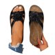 thumbnail image 3 of MKLEKYY Sandalias de Plataforma para Mujer, Sandalias de Verano A La Moda Con Nuevo Patrón de Flores, decoración, Punta Abierta, Transpirables, Cómodas, Suela Gruesa, Cuña, Zapatos Ligeros, 3 of 5