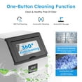 thumbnail image 5 of Ecojoy Commercial Ice Maker, 200Lbs/24H Under Counter Ice Machine, 400W Compressor 40LBS Storage Bin, 5 of 8