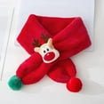 thumbnail image 4 of Girls & Boys Plush Warm Scarf Cute Deer Outdoor Neck Winter Scarf for Child Aged 1-7, 4 of 6