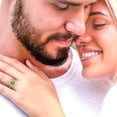 thumbnail image 5 of 1.86 ctw with Simulated Diamond Halo Accents Anniversary Ring for Women | Round Cut Natural Peridot | Hyperallergenic Solid 18K White/Yellow Gold, 5 of 5