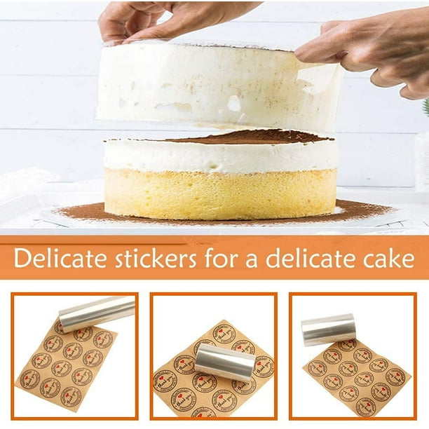 Cake Collars 8 x 394 inch, Mousse Cake Acetate Sheets for Baking, Transparent Cake Rolls, Clear Cake Strips, Chocolate Mousse Surrounding Edge, Cake