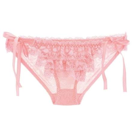 

Vedolay Womens Boxer Briefs Under Waist Underpants Panties Women s Lace Low Underwear Briefs Women s Panties Pajama Bottoms for Women Waist High(Pink One Size)