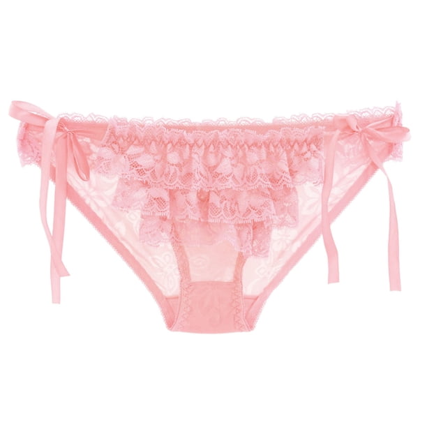 Braguitas de encaje de cintura baja para mujer - Ropa interior lisa con silueta ajustada - Mezcla de poliéster, talla única, comodidad para todas las ocasiones