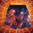 thumbnail image 6 of Marvel Boys Spider-Man 2-Piece Rash Guard Swim Set, Quick Drying Swim Shirt & Trunks, Superhero Swimsuit for Kids (Sizes 4-12), 6 of 6