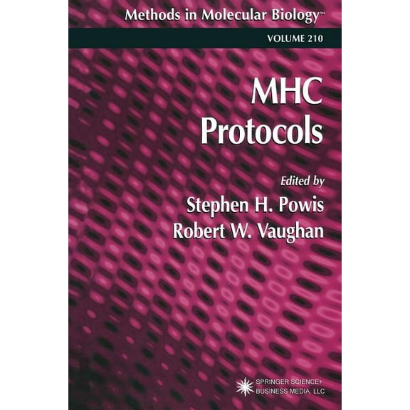 Methods in Molecular Biology Mhc Protocols, Book 210, (Paperback)