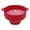 Red, variant on Hearth & Gear Microwave Popcorn Silicone Popcorn Microwave | Heat Microwave Popcorn Maker Bowl | No Oil Required L For Home Place Mates for Tables with Napkins Fall Chargers for Dinner Plates Plate