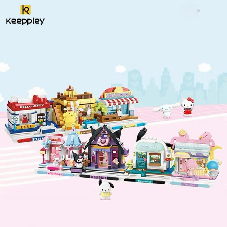 New Keeppley Sanrio Building Blocks Original Kuromi Melody Gemini
