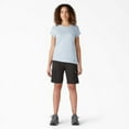 thumbnail image 4 of Dickies Women's Cooling Short Sleeve Pocket T-Shirt, Fog Blue, 2X, 4 of 5