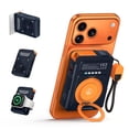 thumbnail image 1 of Cargador Portatil Magnetico ummz Q7 10000mAh 5 en 1 con Enchufe de Pared y Carga Rapida 22.5W compatible con iPhone Apple Watch y AirPods, 1 of 5