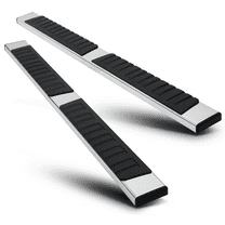 Magshion Pair Chrome 6" Side Step Running Board Nerf Bar for 2015-2022 Chevrolet Colorado, 2015-2022 GMC Canyon and Extended Cab Models Only