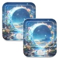 thumbnail image 7 of Yayeee 2-Pack Plug in LED Night Lights with Light Sensors Motion Detectors, Floral Moon, 7 of 7